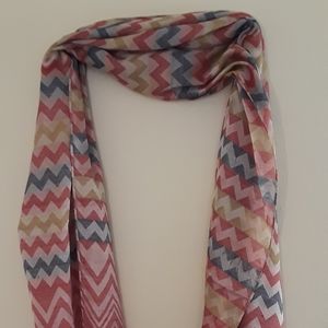 Prime multicolored women's scarf